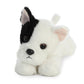 Aurora Adorable Mini Flopsie French Bulldog Pup Stuffed Animal - Playful Ease - Timeless Companions - White 8 Inches