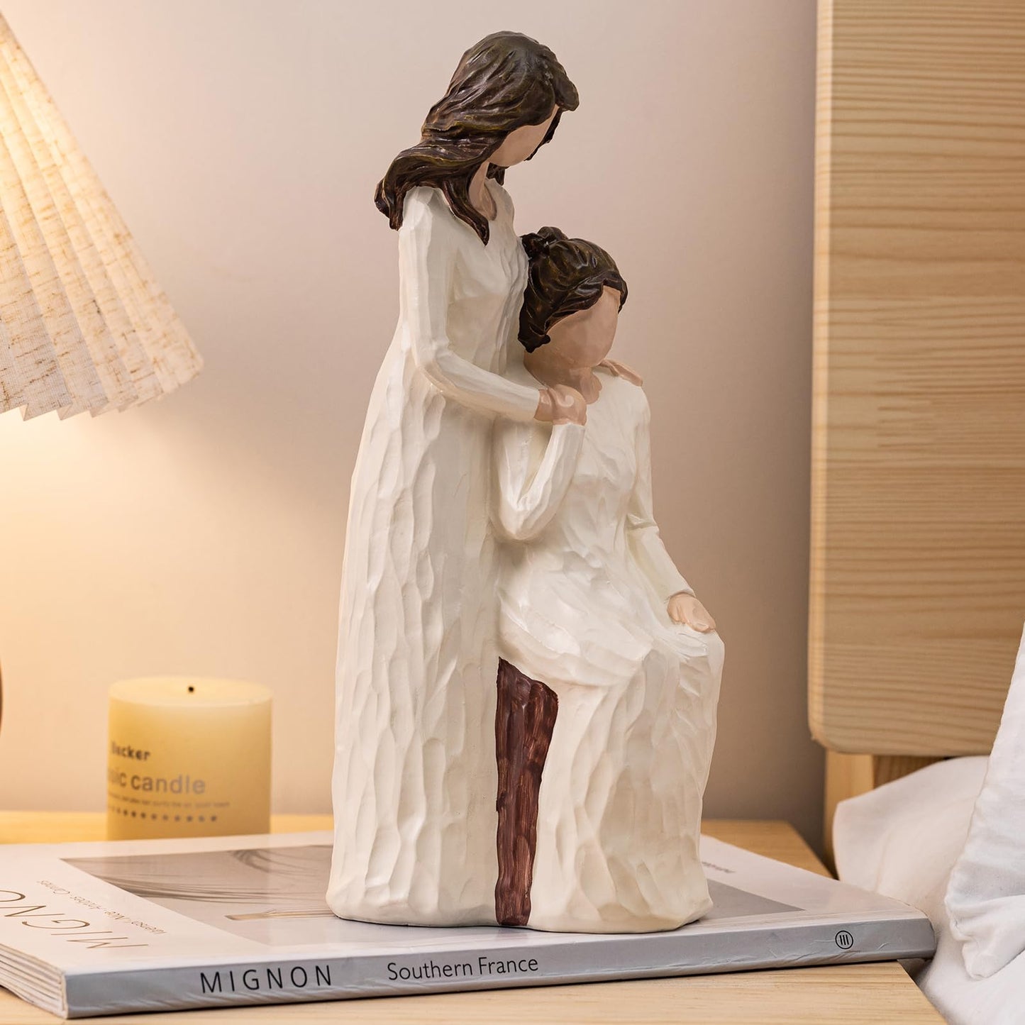 Elegondrar Gifts For Mom From Daughter, Mother And Daughter Figurines, Gifts For Mothers Day, Birthday, Resin, 9.7'' H