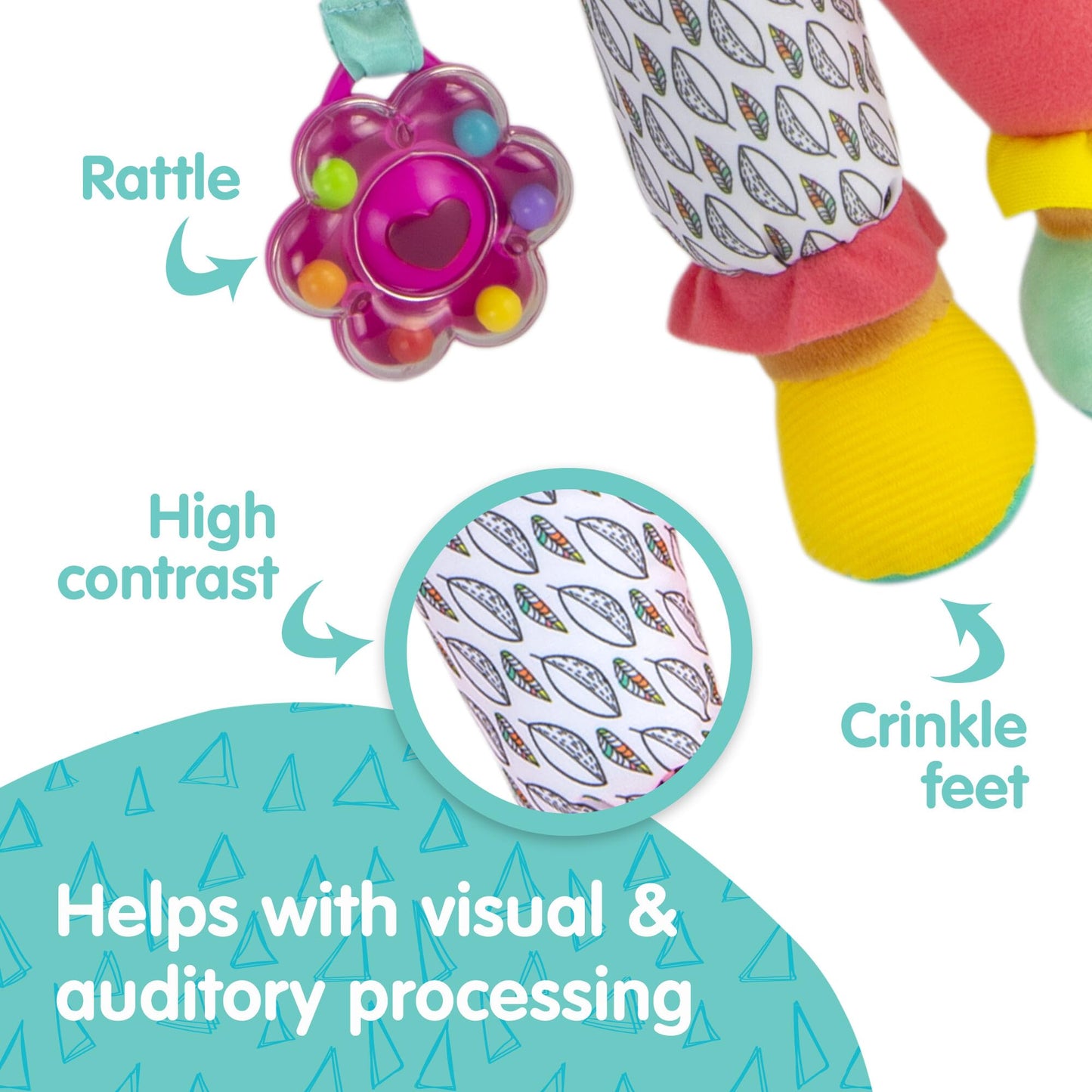 LAMAZE My Friend Jasmine Baby Toys & Gifts for Ages 0 to 2