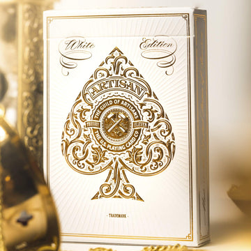 Artisan Playing Cards (White)