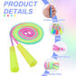 Kids Jump Rope,12 Pack Rainbow Jump Rope Set,7.2 Ft Adjustable Skipping Rope,Durable Jump Ropes With Plastic Handles,Vibrant Jum
