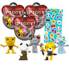 Piggy Blind Bags Set for Kids - Bundle With 3 Series 2 Bags, Mini Figurines, Stickers | Roblox Mystery Figures Set for Boys and 