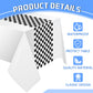 Irenare Car Birthday Party Supplies Racing Party Decorations Road Tablecloth Racetrack Table Runner Table Covers For Kids Boy Car Theme Birthday Party, 54 X 108 Inch (White,6 Sheets)