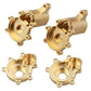 Hobbypark Brass Rear Portal Housing Steering Blocks (Inner & Outer) Heavy Duty Weights for Redcat Gen8 Upgrades Scout II Axe V2