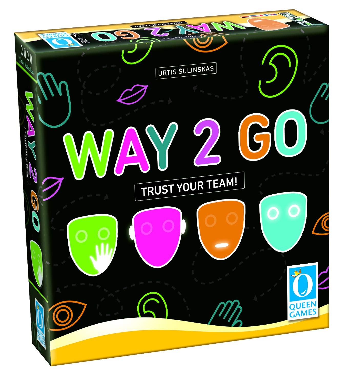Queen Games 10512 Way 2 Go