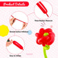 Hykjnbw Red Long Balloons For Balloon Animals, 260 Balloons Art Kit For Twisting, Skinny Modeling Balloons Supplies For Birthday