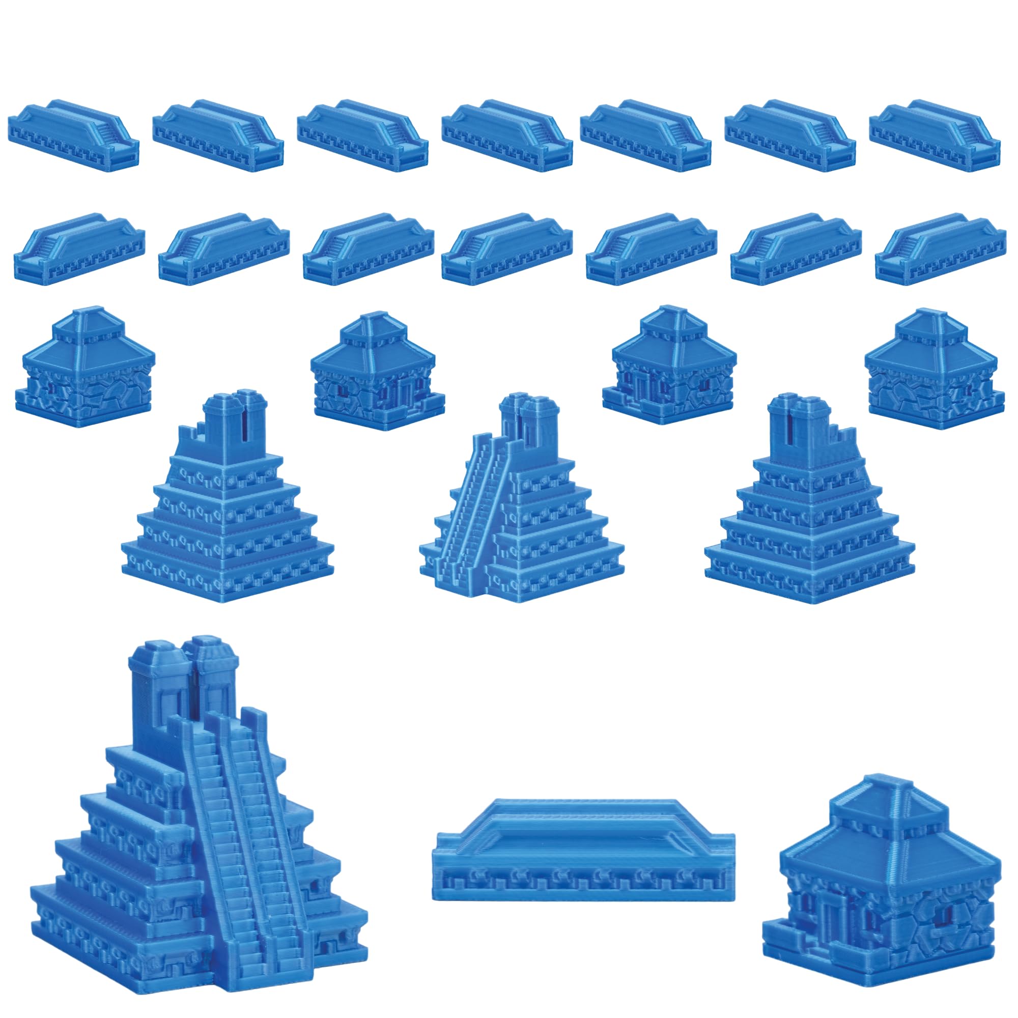 BKPrint3D Custom Civilizations for Catan Board Game - Aztec Base Set ...