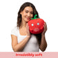 Bee! Big Tender Tomato Plushie - Super Soft Red Stuffed Animal, Adorable Gift for All Occasions, Model TT1