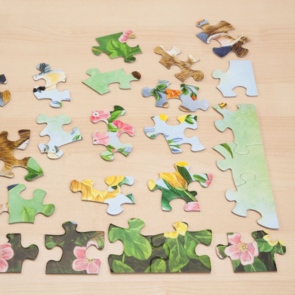 Bits And Pieces – 500 Piece Jigsaw Puzzle For Adults – Glow In The Dark Jigsaw Puzzle - Family Traditions - Jigsaw Puzzles By Artist Geno Peoples, Completed Puzzle Size: 18' X 24'