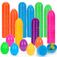 Kafka 72 Pcs Plastic Easter Eggs, 3.15'' Fillable Easter Eggs For Easter Hunt, Basket Stuffers Fillers, Classroom Prize Supplies
