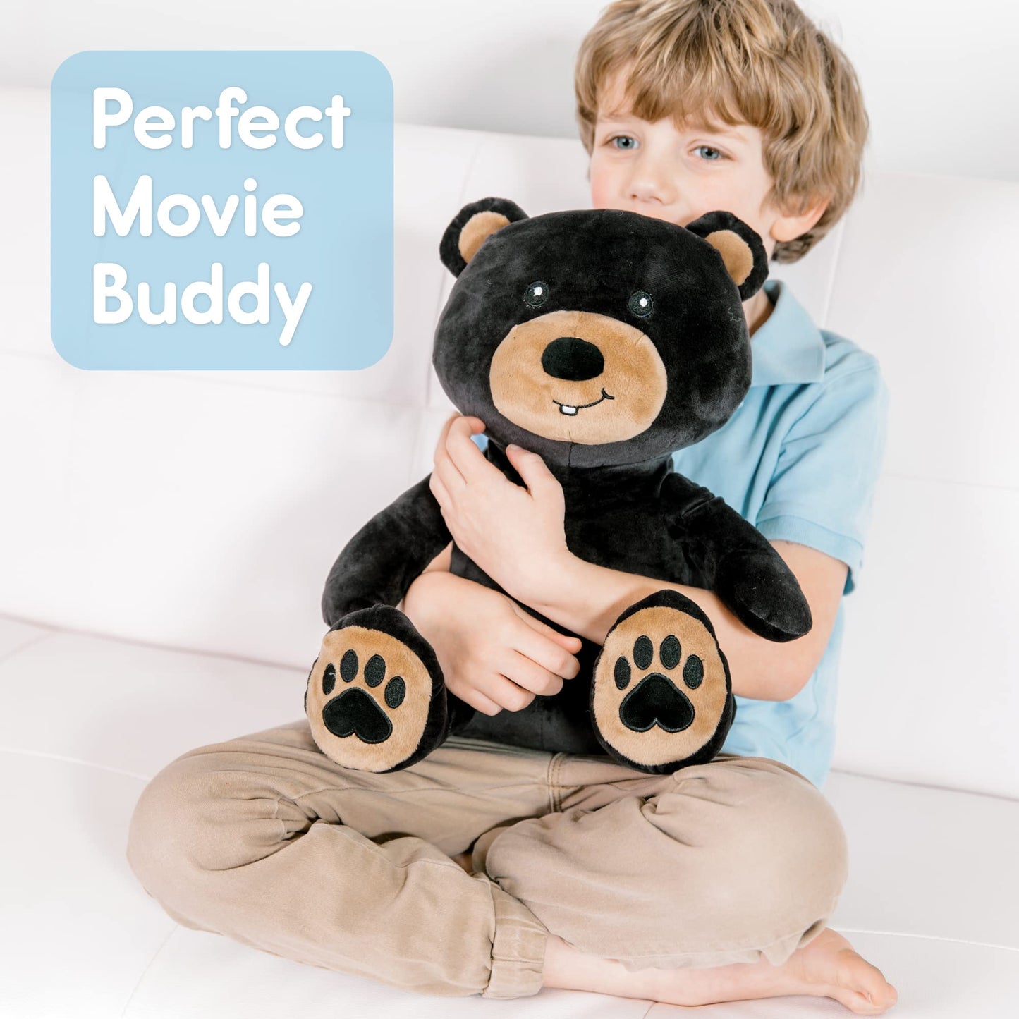 Snuggie Buggies Bear Stuffed Animal Ultra Soft Plushie Cute Stuffed Bear Plush Stuffed Animals For Kids