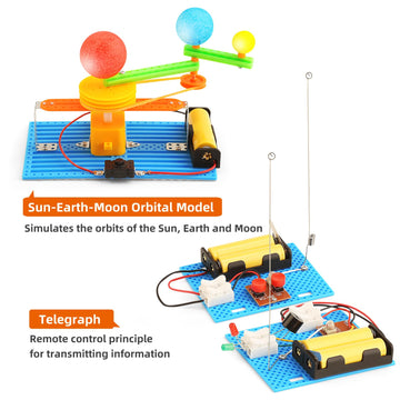 Stem Science Kits For Kids Age 8-12, Boys Activities Robot Building Kit 6-8 Girls Engineering Projects Stem Toys Learning Educational Science Game Experiment Gifts For 6 7 8 9 10 11 Year Old Activity