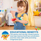 Battat Sensory Toys Pretend Phone & Keychain, Light-Up Toddler Toy, Assorted Colors, Model BT4629Z