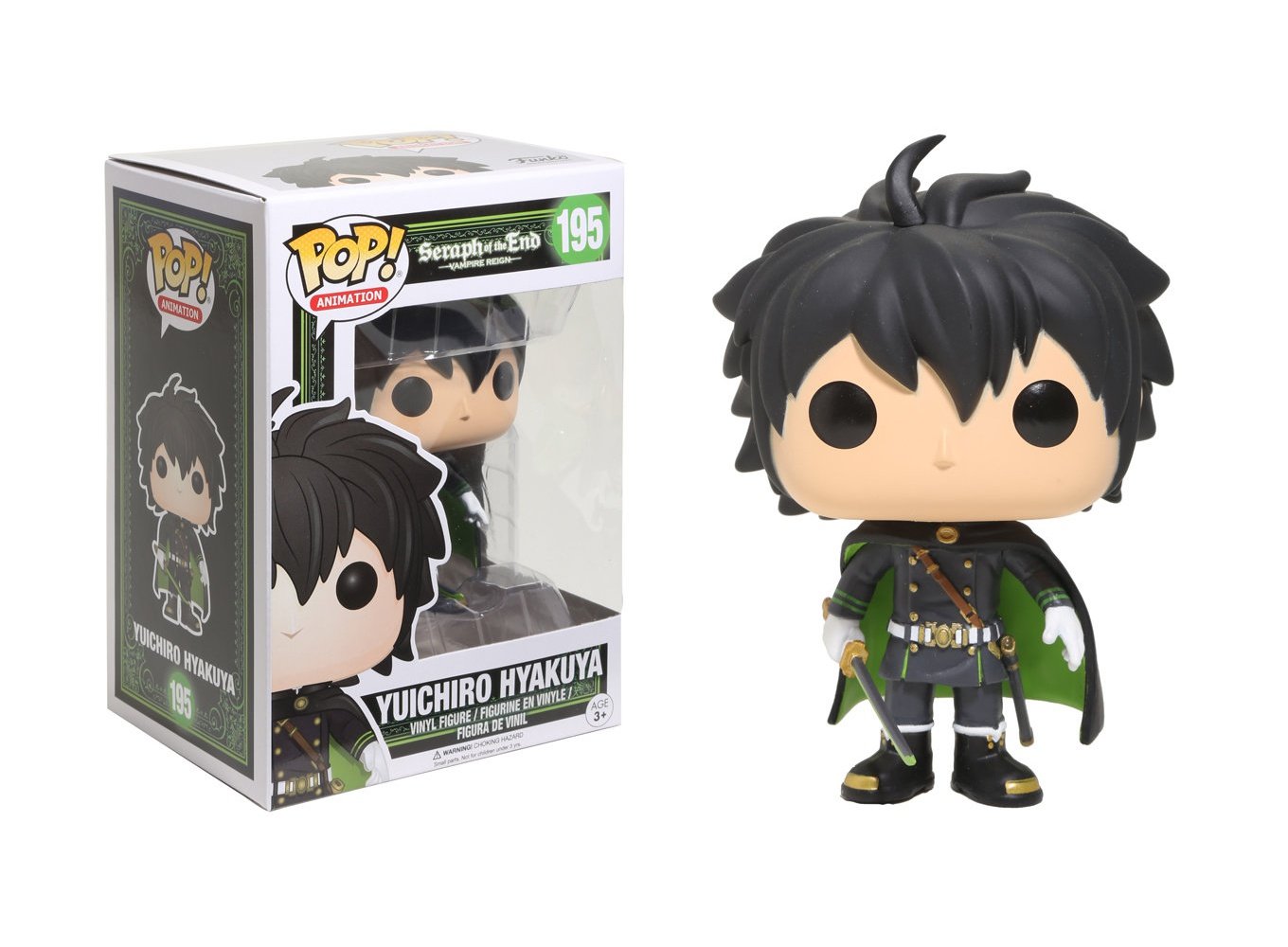 Funko POP Anime Yuichiro Figure, 3.75" Vinyl Collectible, Model 12733