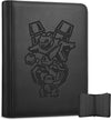 Morinbo Premium Trading Cards Binder 9-Pocket, 540-Cards Zip Binder With Side-Loading Sleeves, Exclusive Art Cover Design Card C