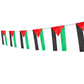 Kind Girl Palestine Flag Palestinians Flag,100Feet/76Pcs National Country World Pennant Flags Banner,Party Decorations Supplies