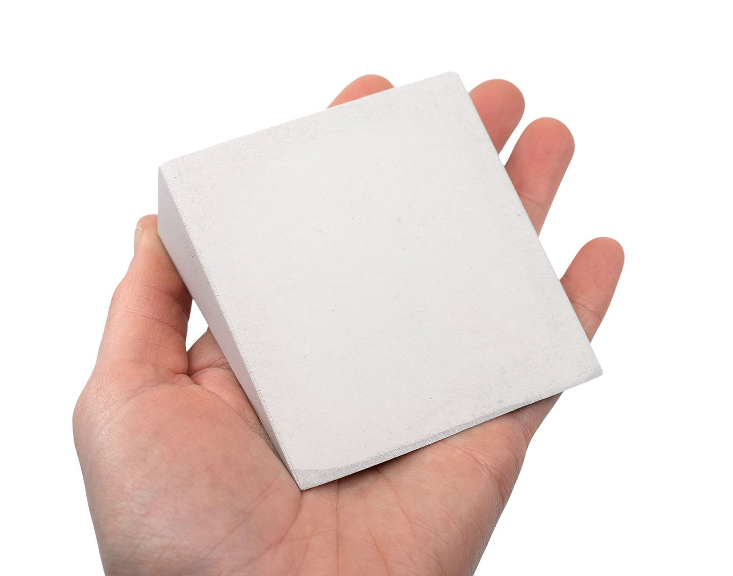 Teak Tuning Monument Series Concrete Fingerboard Small Kicker Ramp Obstacle - 3 Long  1 Tall - Ultra enhanced  Super Durable Polymer Modified Concrete - Sterling Gray Colorway