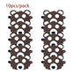 Jtnohx Felt Animal Masks, 10 Pcs Halloween Mask, Animal Costume For Birthday Party Supplies (Bear Mask)