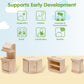 Plantoys Wooden Classic Line Of Dollhouse Furniture- Kitchen Set (9013) | Sustainably Made From Rubberwood And Non-Toxic Paints