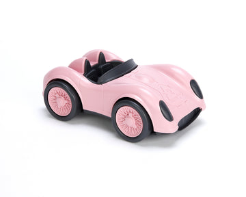 Green Toys Race Car, Pink - Pretend Play, Motor Skills, Kids Toy Vehicle. No BPA, phthalates, PVC. Dishwasher Safe, Recycled Pla