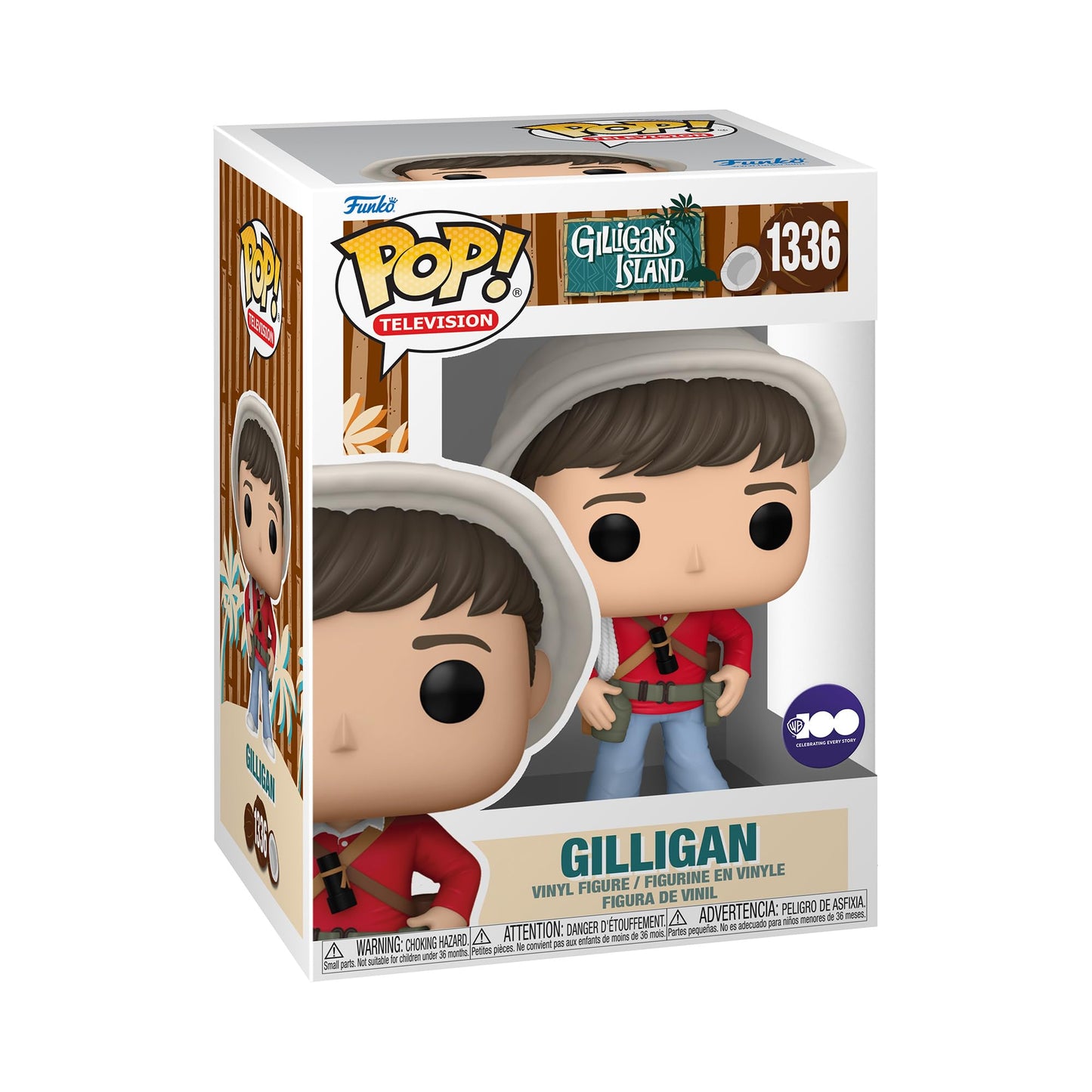 Funko Pop! Tv: Gilligan’S Island - Gilligan - Gilligan'S Island - Collectable Vinyl Figure - Gift Idea - Official Merchandise - For Kids & Adults - Tv Fans - Model Figure For Collectors And Display