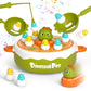 Uneede 4 In 1 Bounce And Catch Dinosaur Toys, Magnetic Fishing Game, Tic Tac Toe, Bowling And Pop Up Family Operation Game, Chri