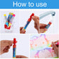 Outus 12 Pcs Water Drawing Doodle Pens, Replacement Water Markers Pens for Book Toddlers Kids Doodle Mat