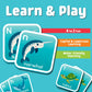 Chuckle & Roar - Bath Matching - Water Safe Fun - Great For Toddlers - Fun And Engaging - Ages 3 And Up