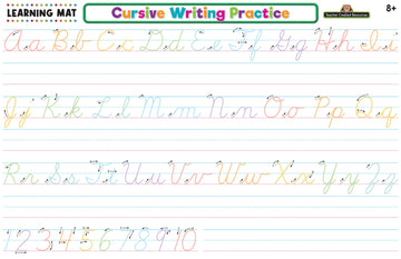 Cursive Writing Practice Learning Mat