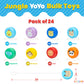 KatchOn, Jungle Animals Kids Party Favors - Pack of 24 | Yo-yos, Yoyo Bulk, Halloween Party Favors | Yoyo for Kids 8-12, Classro