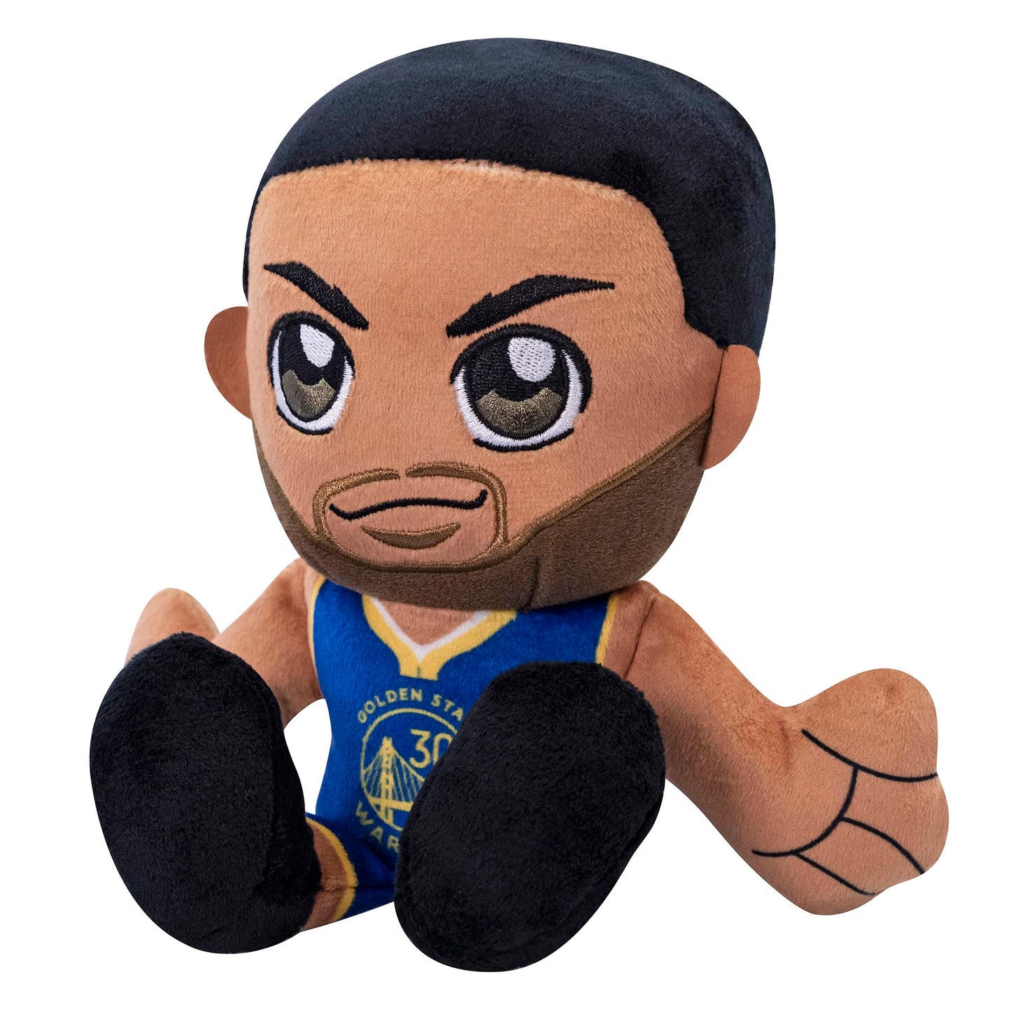 Bleacher Creatures Golden State Warriors Steph Curry 8 Kuricha Plush - Soft Chibi Inspired NBA Superstar