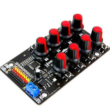 Yahboom RC Servo Tester 8 Channels Servo Motors Controller Centering Tool with Over-Current Protection, 2 Control Modes Support 