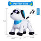Yiman Remote Control Robot Dog Toy – Programmable Smart Robot Dog For Kids 3+, Interactive Dancing & Sound, Rc Stunt Robot Toys With Led Eyes, Electronic Pet Toy Dog For Boys & Girls Gifts (Blue)