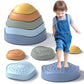 Lehoo Castle Stepping Stones For Kids, Non-Slip Toddler Stepping Stones, Toddler Indoor & Outdoor Toys, Obstacle Course, Sensory