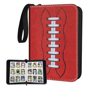 Bebomne Basketball Card Binder Holder 900 Pockets with 50 Removable Sleeves  Portable Sports Trading Cards Binder Album Collector Organizer Protectors with Zipper Waterproof