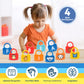 Yydeek Montessori Toys For 3 Year Old, Preschool Activities Toys Games For Toddler, Lock And Key Counting Toys For Toddlers, Math Manipulatives For Preschool Kindergarten Alphabet Learning