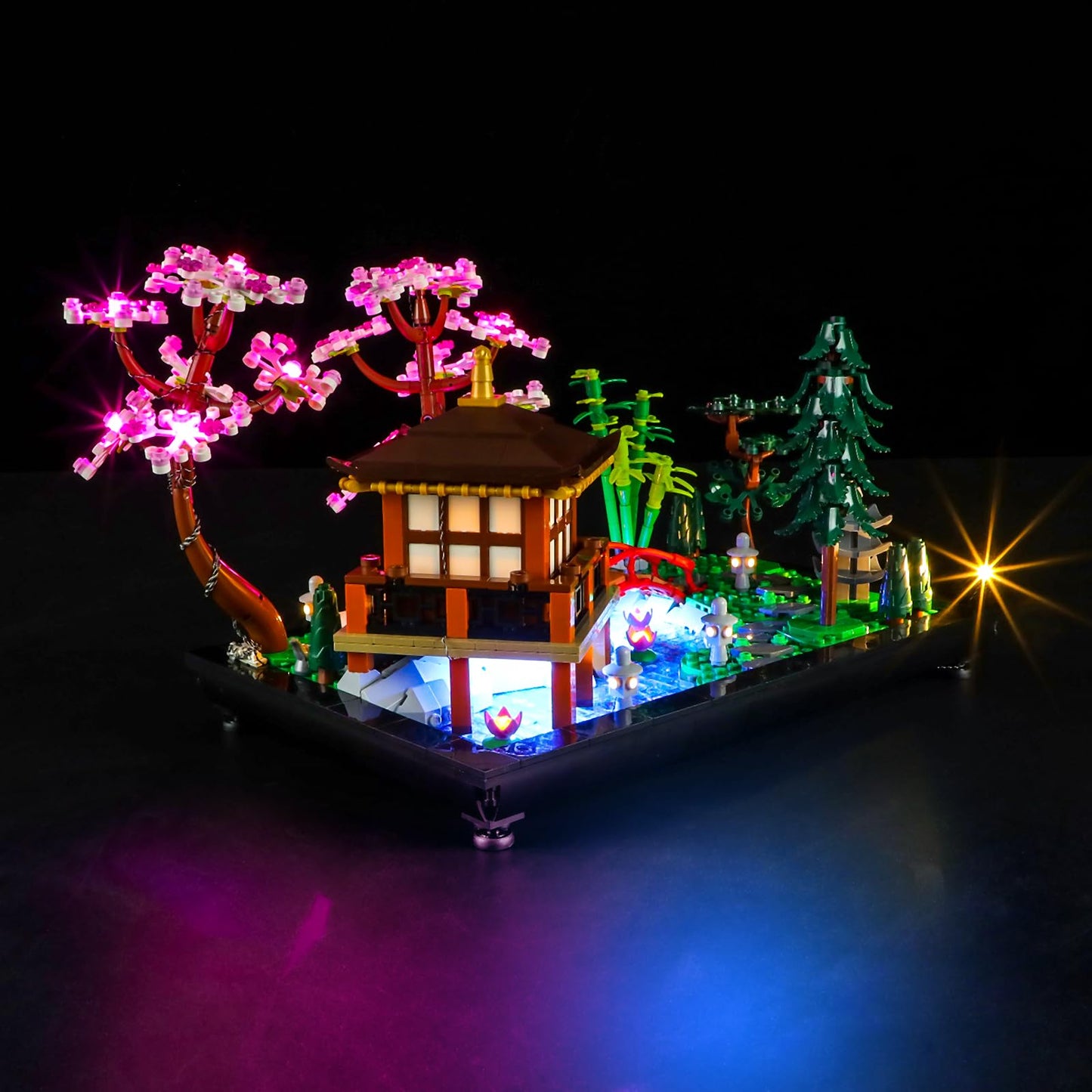 Briksmax Led Lighting Kit For Lego Tranquil Garden(Upgraded Version)- Compatible With Lego Icons 10315 Building Blocks Model- Not Include Lego Set