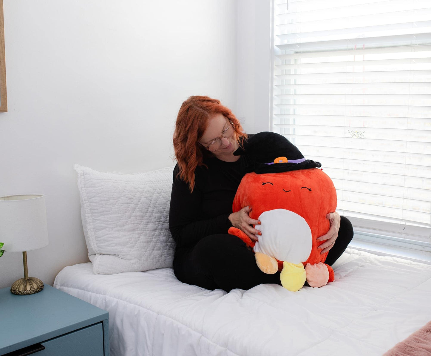 Squishmallows 16 Inch Detra The Witch Octopus Soft Plush Toy - Adorable Plush Material