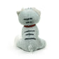 Plushland Realistic Stuffed Cat and Dog Plush PuppyStuffed Animals Plush Toys Collar  Realistic enhanced Pawpal Stuffed Puppy Cats and Dogs Toy for Boys and Girls 8 Inches (Tabby Kitty with Collar)