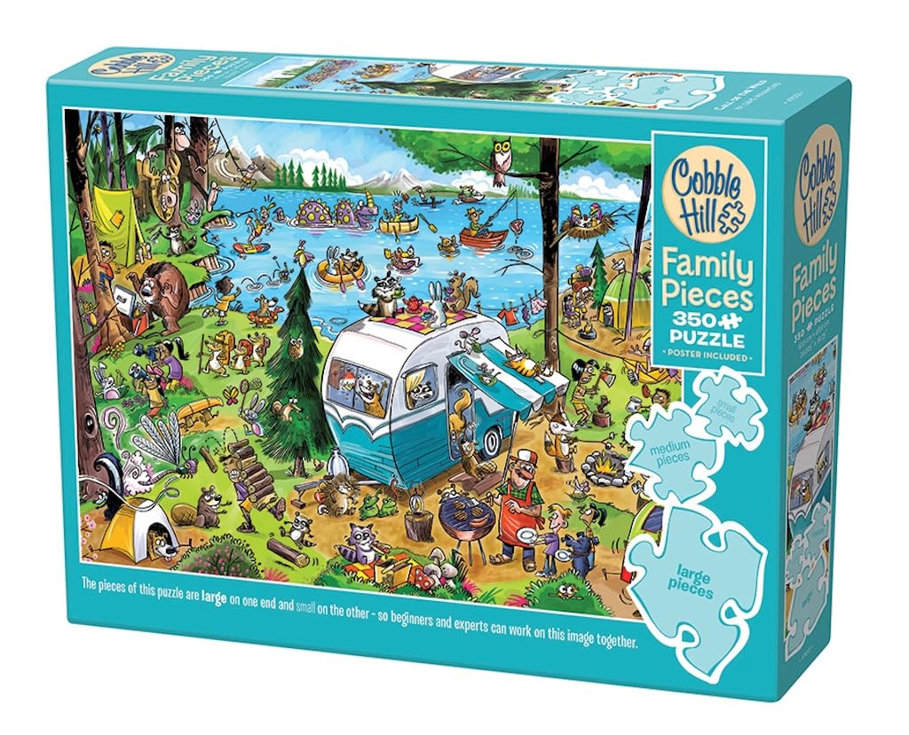 Cobble Hill Family Piece's 350 Puzzle - Call of The Wild - Sample Poster Included