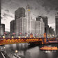 Eurographics Chicago Michigan Avenue Puzzle (1000-Piece) , Black