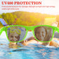 Tuparka 20 Pack Kids Sunglasses Bulk For Summer Pool Party Favors Birthday Parties Goody Bag Fillers, Green
