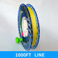 Simxkai Kite String Reel, Kite String Spool,Kite Line Winder, Come With Lock, 9In With1200 Feet Line (Blue)