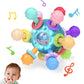 Baby Montessori Teething Toys For 0-6 6-12 Months, Baby Rattle Chew Sensory Toys For Babies 0 3 6 9 12 18 Months, Baby Teether N