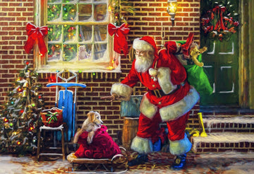 Vermont Christmas Company Special Delivery Jigsaw Puzzle 100 Piece, Large Pieces Perfect For Kids And Seniors