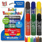 Kwik Stix Solid Tempera Paint Sticks, 6 Colors, Washable Paint Sticks for Kids, Super Quick Drying, Non-Toxic, Allergen Free, Pa