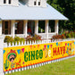 Large Cinco De Mayo Banner, Mexican Fiesta Party Supplies Decoration, Cinco De Mayo Party Supplies, Baby Shower Party Banner (Co