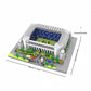 alltogetho Micro Mini Soccer Stadium Model Kit 8831 - Plastic Brick Set for Adults, Small Football Field Puzzle Toy