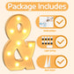 Imprsv 3Ft Marquee Light Up Letters K, Large Light Up Letters, Big Marquee Letters For Party Decorations Baby Shower Anniversary
