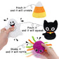 Bunny Chorus My First Halloween Pumpkin Toys Playset, 5ct Halloween Stuffed Pumpkin Plush Cat Spider Ghost Candy Corn for Baby G